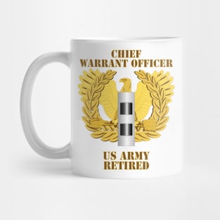 Emblem - Warrant Officer - CW2 - Retired Mug